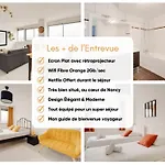 L 'entre Vue - Parking Gratuit - Gare Congres - 6 Pers * 낭시